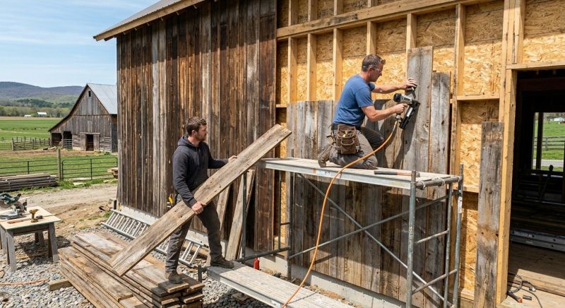 Barn Siding Installation in Newark, OH