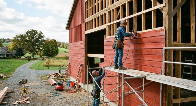 Barn Siding Replacement in Columbus, OH