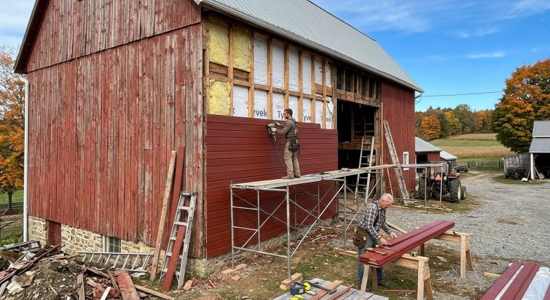 Barn Siding Replacement in Pickerington, OH