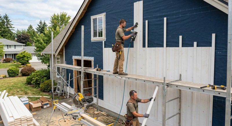 Batten Siding Installation in Granville, OH