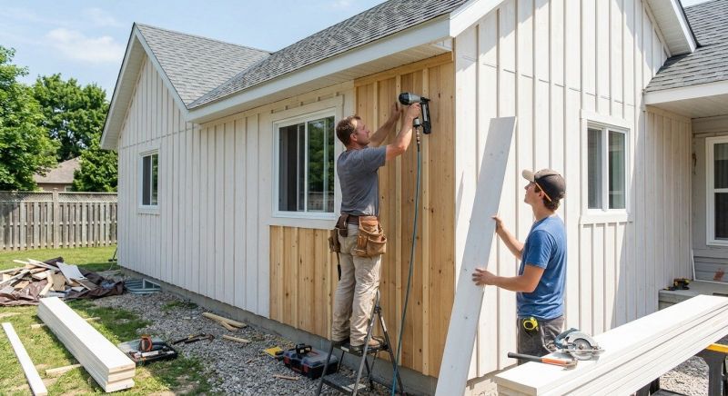 Batten Siding Installation in Utica, OH
