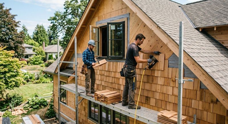 Cedar Siding Installation in Galena, OH