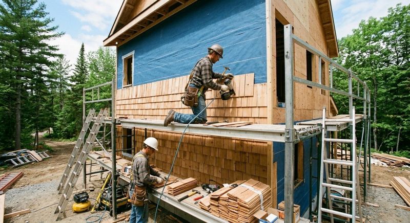 Cedar Siding Installation in Heath, OH