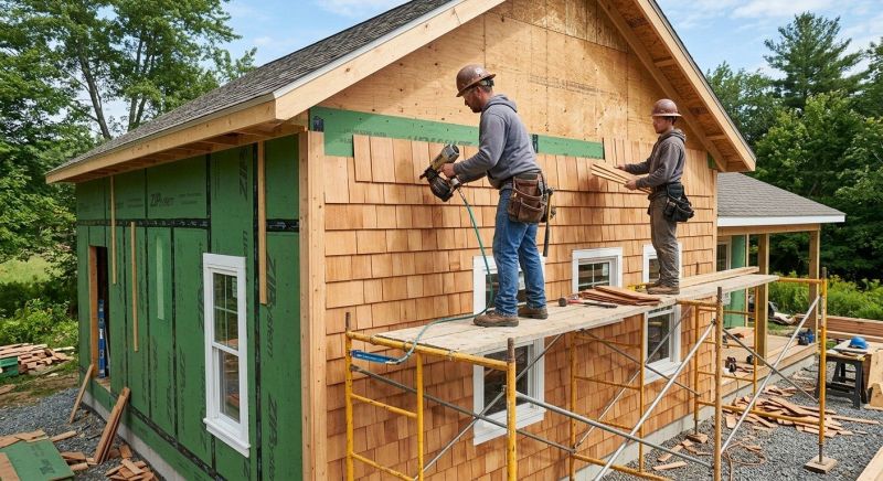 Cedar Siding Installation in New Albany, OH