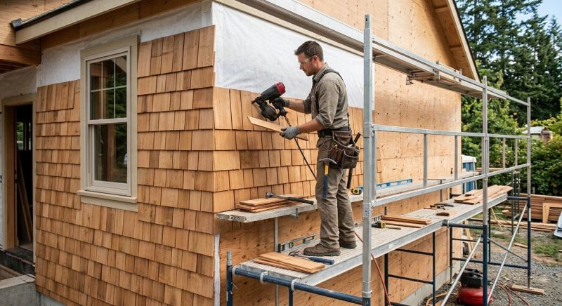 Cedar Siding Installation in Utica, OH