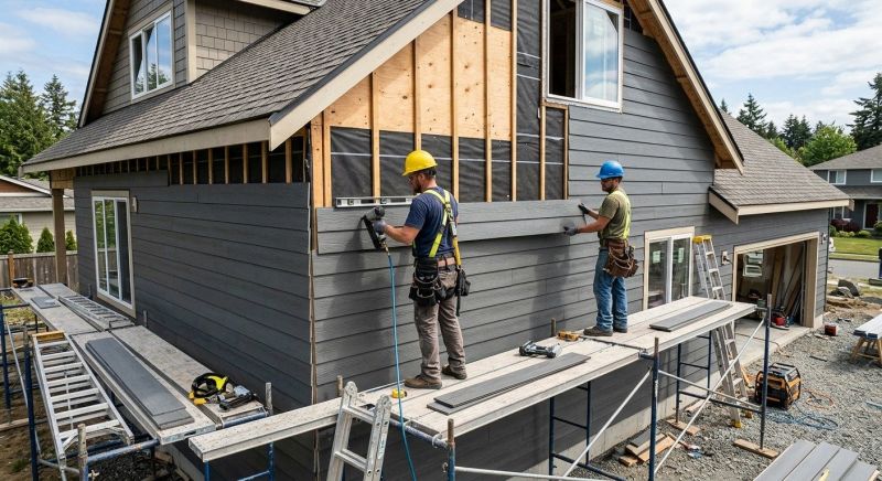 Cement Siding Installation in Martinsburg, OH