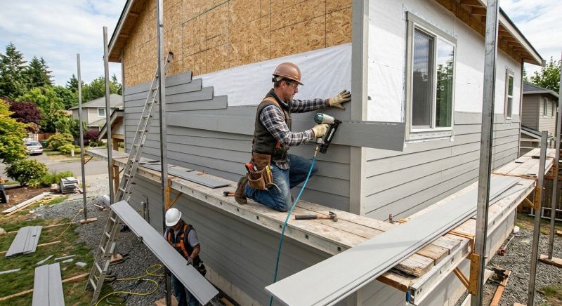 Cement Siding Installation in Reynoldsburg, OH
