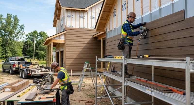Composite Siding Installation in Newark, OH