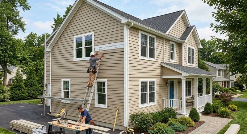Dutch Lap Siding Installation in Granville, OH