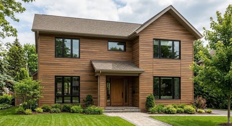 Faux Wood Siding Installation in Nashport, OH
