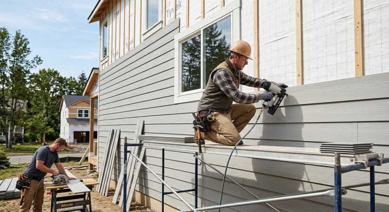 Faux Wood Siding Installation in Thornville, OH