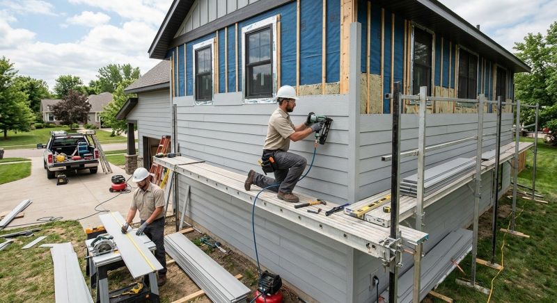 Fiber Cement Installation in Galena, OH