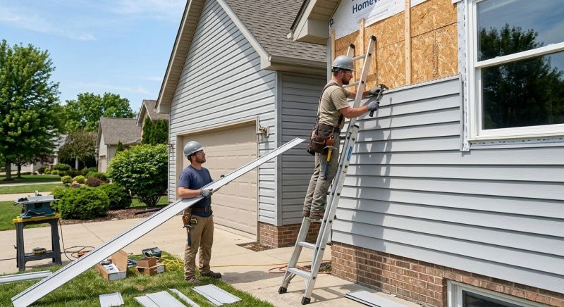 Garage Siding Installation in Granville, OH