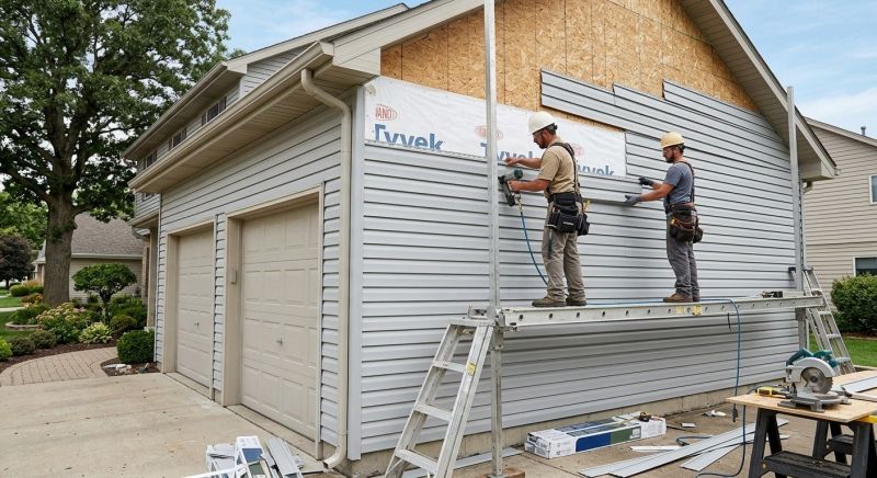 Garage Siding Installation in Granville, OH