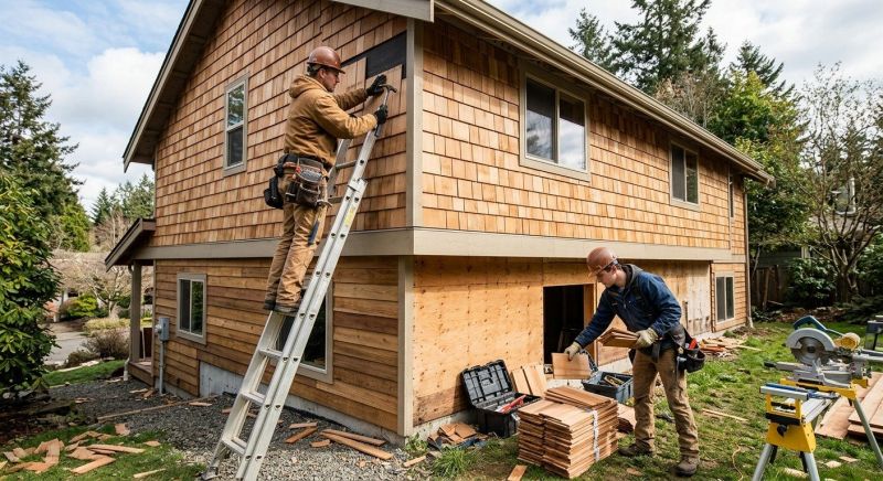 Hardwood Siding Installation in Buckeye Lake, OH