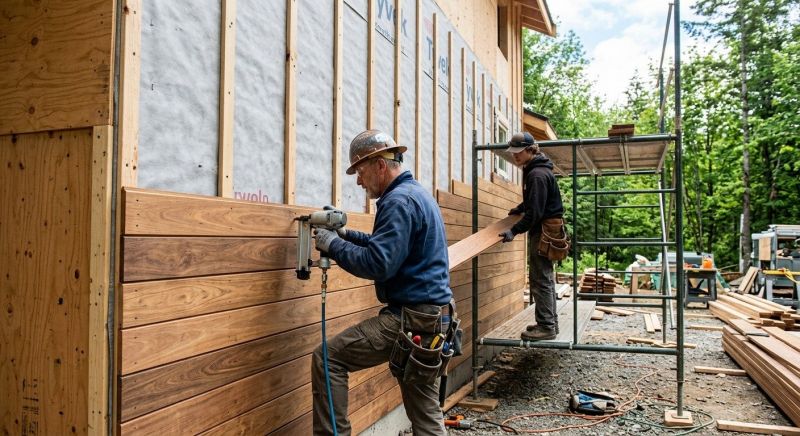 Hardwood Siding Installation in Carroll, OH