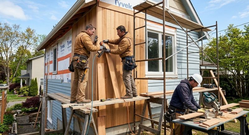 Hardwood Siding Installation in Heath, OH