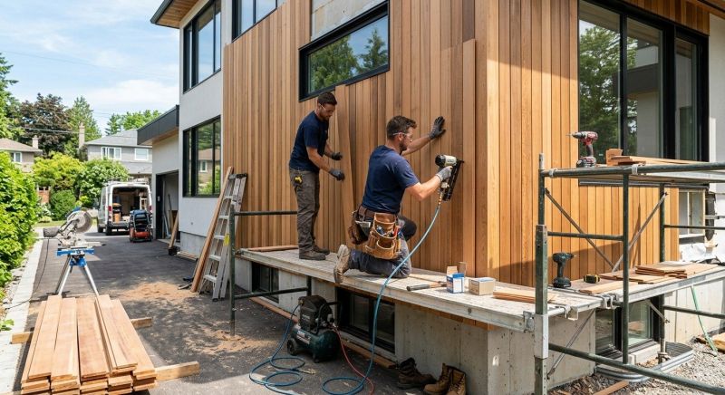 Hardwood Siding Installation in Knox County, OH