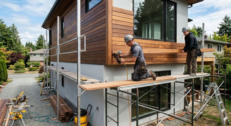 Hardwood Siding Installation in Westerville, OH