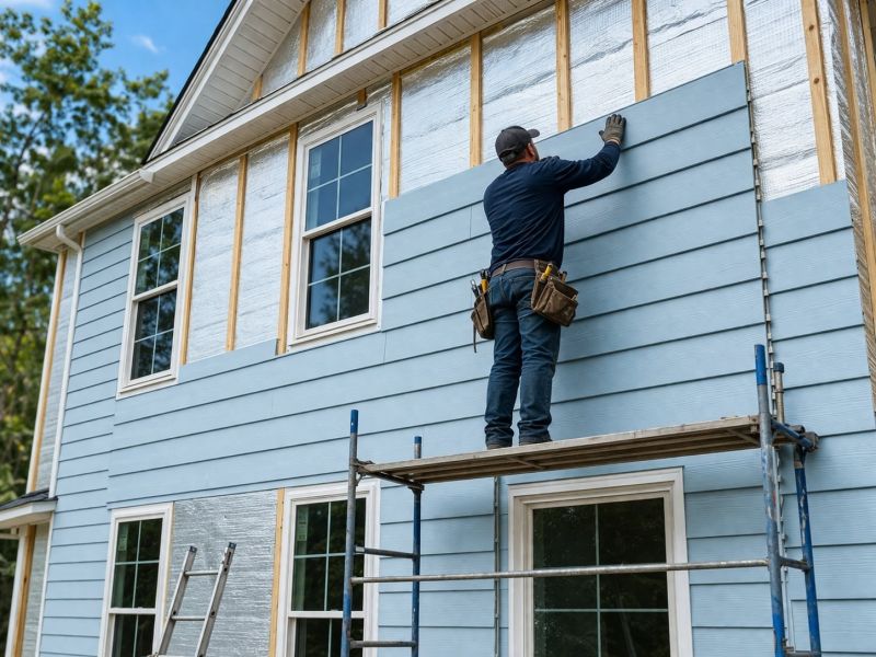 Insulated Siding Installation in Licking County, OH