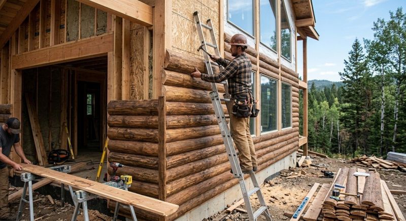 Log Siding Replacement in Granville, OH