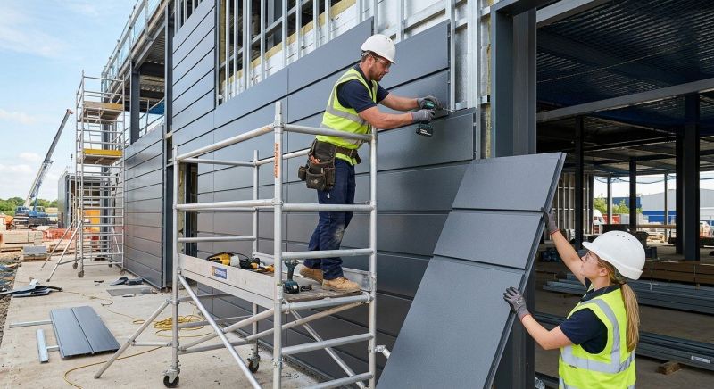 Metal Cladding Installation in Granville, OH