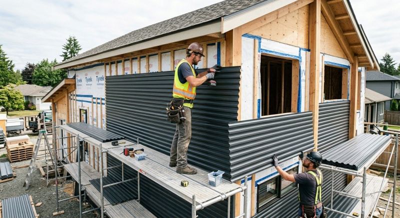 Metal Siding Installation in Pickerington, OH