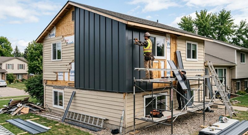 Metal Siding Replacement in Martinsburg, OH