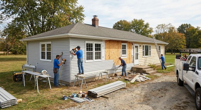 Residential Siding Replacement in Granville, OH