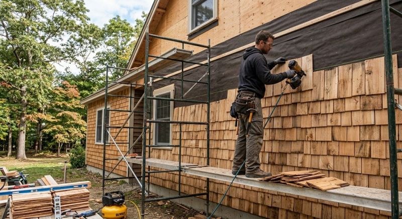 Shake Siding Installation in Knox County, OH