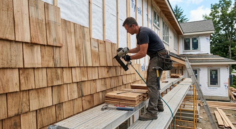 Shake Siding Installation in Martinsburg, OH