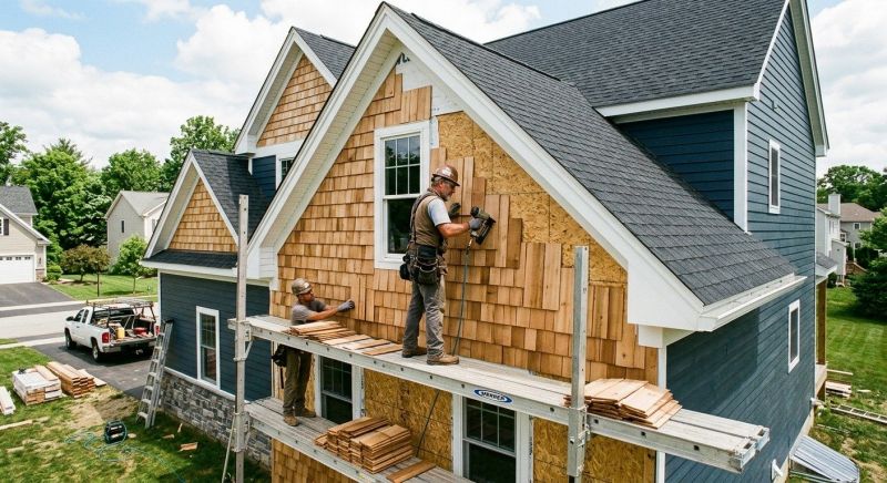 Shake Siding Installation in Mount Vernon, OH