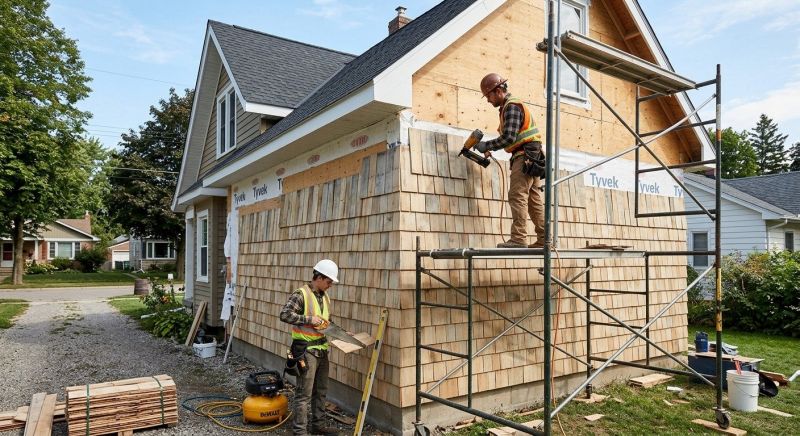 Shake Siding Installation in Nashport, OH