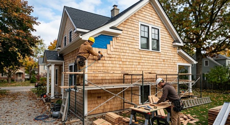 Shake Siding Installation in Newark, OH