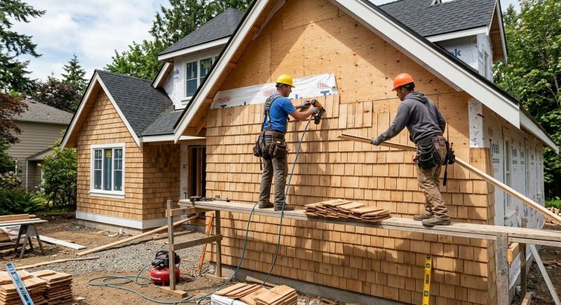 Shake Siding Installation in Reynoldsburg, OH