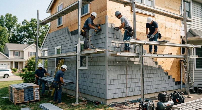 Shingle Siding Installation in Granville, OH