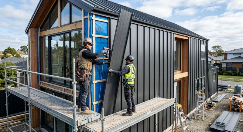 Steel Cladding Installation in Granville, OH