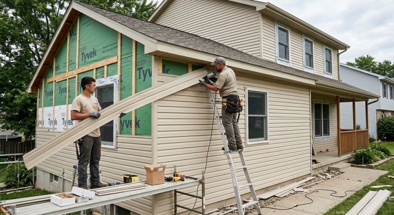 Vinyl Siding Installation in Sparta, OH