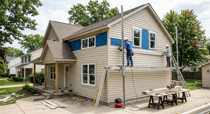 Vinyl Siding Installation in Westerville, OH