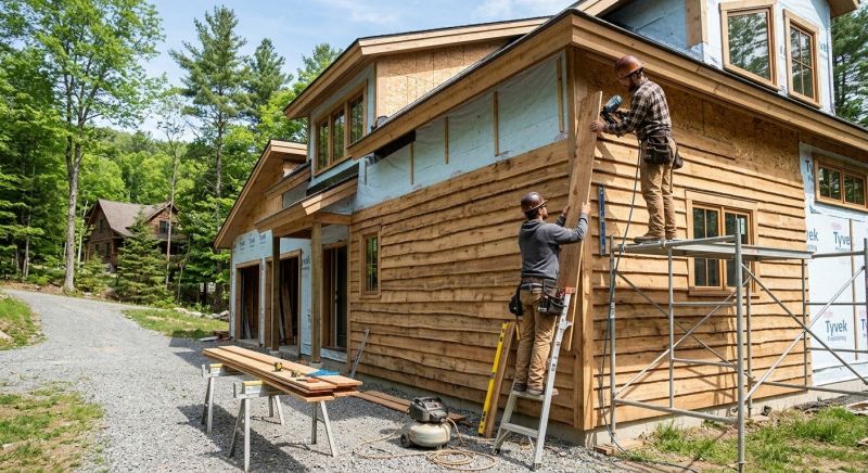 Wood Barn Siding Installation in Granville, OH