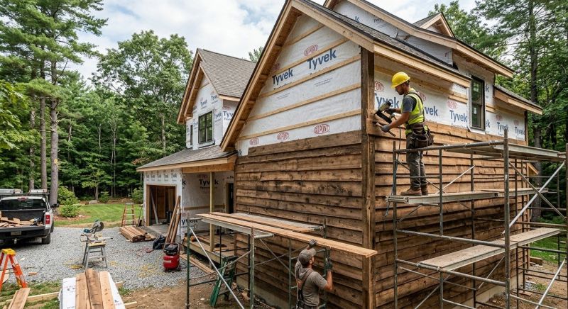 Wood Barn Siding Installation in Granville, OH