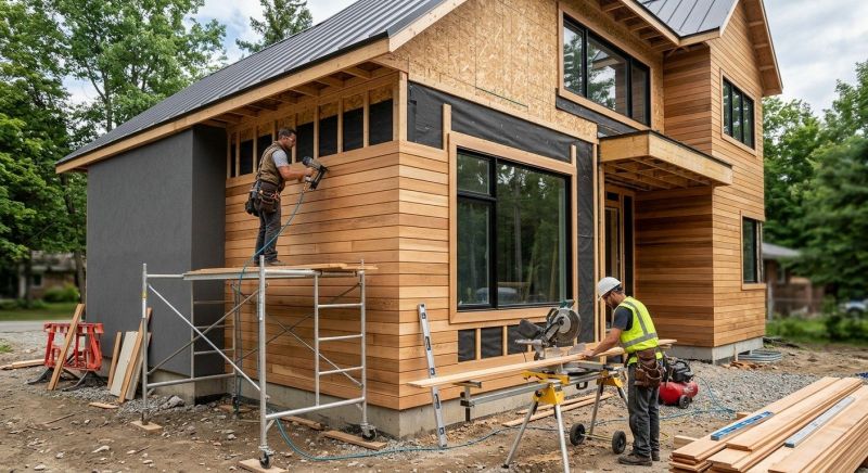 Wood Barn Siding Installation in Granville, OH