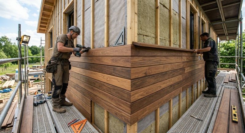 Wood Cladding Installation in Columbus, OH