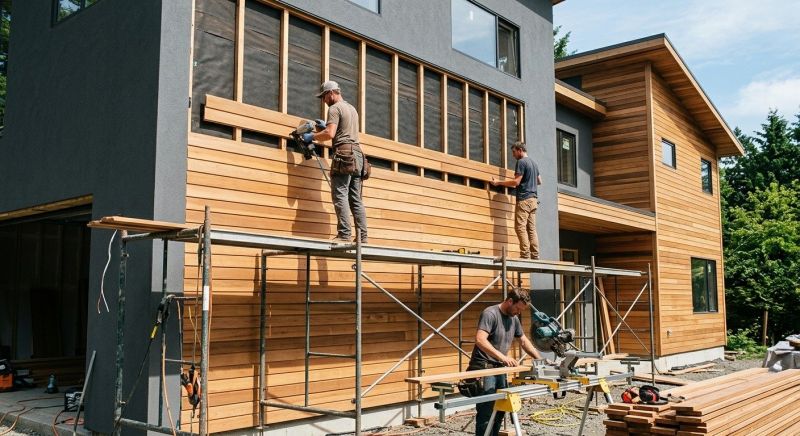Wood Cladding Installation in Johnstown, OH