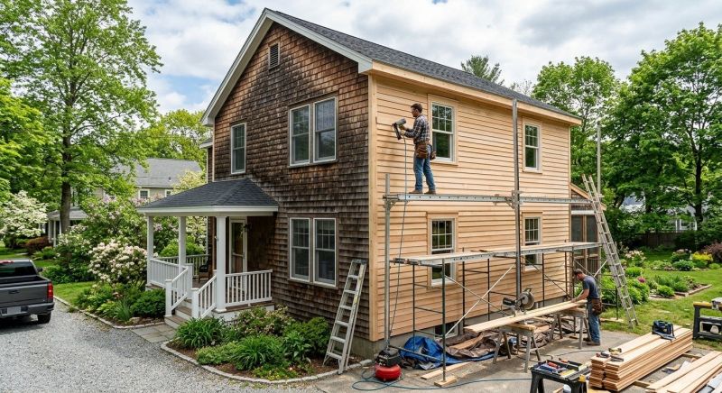 Wood Siding Installation in Galena, OH