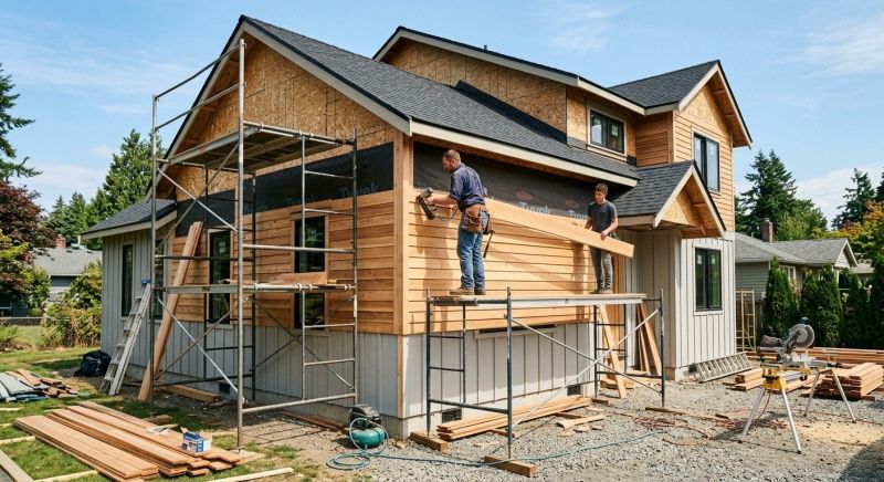 Wood Siding Installation in Johnstown, OH