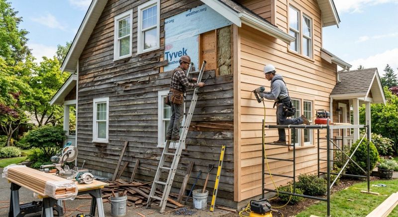 Wood Siding Replacement in Columbus, OH