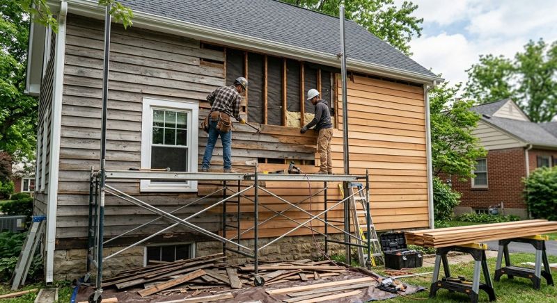 Wood Siding Replacement in Glenford, OH