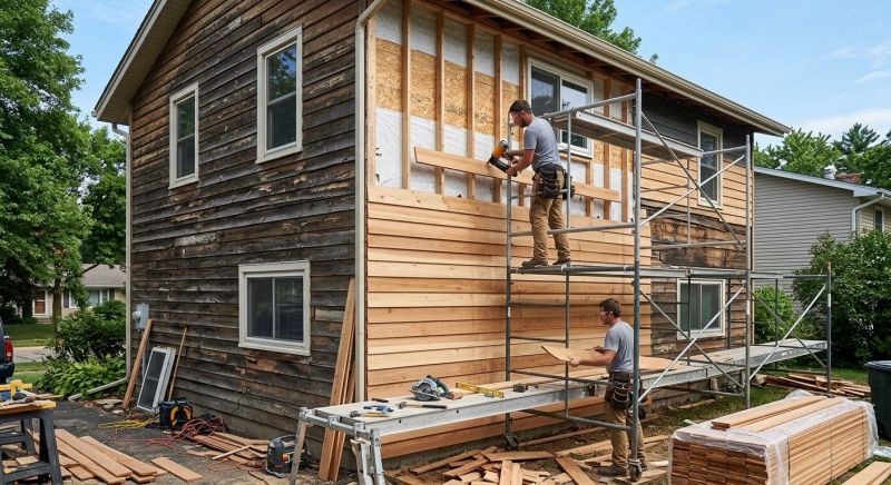 Wood Siding Replacement in Groveport, OH