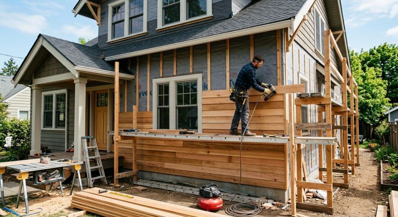 Wood Siding Replacement in Westerville, OH